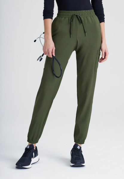 Women's Grey's Anatomy Evolve "Terra" Jogger in Petite Length - BodyMoves Scrubs Boutique